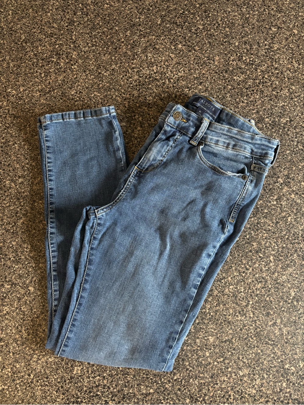 Talbots Medium Blue Skinny Stretch Jeans Size 8P